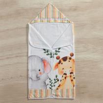 Toalha De Banho Tematica Para Bebe Com Capuz