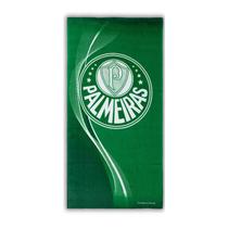 Toalha de Banho Time Buettner Aveludada Brasão Palmeiras