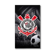 Toalha de Banho Time Corinthians Oficial 70x130cm Buettner