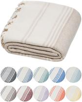 Toalha de banho turco e praia DEMMEX Organic Diamond Cotton