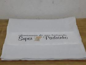 Toalha De Batizado Super Padrinho (modelo Padrão) Unidade