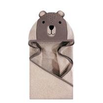 Toalha de bebê com capuz Hudson Baby Modern Bear 84x84 cm algodão Toalha de bebê com capuz Hudson Baby Modern Bear 84x84 cm algodão