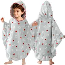 Toalha de bebê com capuz Poncho VOOVA & MOVAS 56x61 cm algodão Toalha de bebê com capuz Poncho VOOVA & MOVAS 56x61 cm algodão