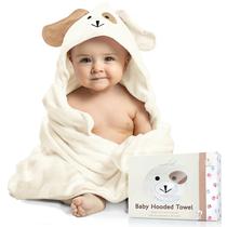 Toalha de bebê FOREVERPURE Viscose de bambu com capuz 89x89 cm