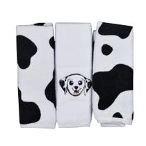 Toalha de Boca Baby Joy Kit 3 Peças Cachorrinho