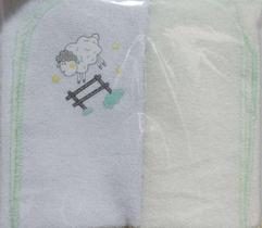 Toalha De Boca Incomfral Com Aplicação - 2 Toalhinhas