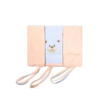 Toalha de Boca para Bebê 34 cm x 34 cm 3 Unidades Bublim