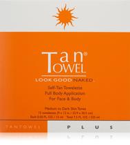Toalha de bronzeamento, toalha bronzeada, corpo inteiro, mais creme, 15 unidades Toalha de bronzeamento, toalha bronzeada, corpo inteiro, mais creme, 15 unidades