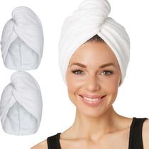 Toalha De Cabelo Lufamar 100 Algodão Com Botão Alta Absorção Toque Macio Ajuste Confortável Pós Banho Anti Frizz Toalha De Cabelo Lufamar 100 Algodão Com Botão Alta Absorção Toque Macio Ajuste Confortável Pós Banho Anti Frizz
