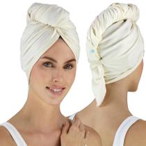 Toalha de cabelo Wrap Hair Repear Anti Frizz Premium Cotton Toalha de cabelo Wrap Hair Repear Anti Frizz Premium Cotton