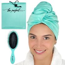 Toalha de cabelo Wrap THE PERFECT HAIRCARE Microfibra para cabelos encaracolados