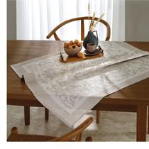 Toalha de Chá Alana 78cm x78cm Quadrada Dohler Renova Clean Limpa Fácil Floral Bege Toalha de Chá Alana 78cm x78cm Quadrada Dohler Renova Clean Limpa Fácil Floral Bege