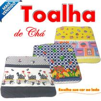 Toalha de Chá - ** Cor sortidas ** Para cobrir alimentos, panelas, mesa , fogão etc - PANAMI