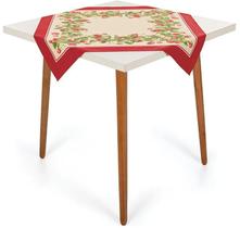 Toalha de Chá Karsten Morangos 78 x 78 cm - Estampa Vermelha Toalha de Chá Karsten Morangos 78 x 78 cm - Estampa Vermelha