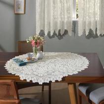 Toalha De Chá Redonda Centro Mesa Cerejeira Rendada 100cm Cor Cru Tecido De Renda Decorativo Toalha De Chá Redonda Centro Mesa Cerejeira Rendada 100cm Cor Cru Tecido De Renda Decorativo