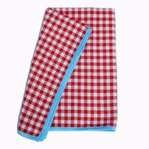 Toalha de Chá - Xadrez Vermelha - Tecido Nobre - (70 X 70cm) Toalha de Chá - Xadrez Vermelha - Tecido Nobre - (70 X 70cm)
