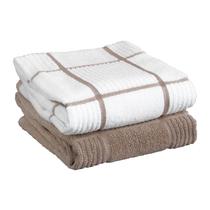 Toalha de cozinha T-Fal Textiles 60959, pacote com 2 unidades, 100% algodão