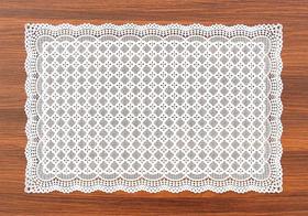 Toalha de Geladeira Plástico Rendado Lavável 8 Unidades