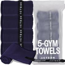 Toalha de ginástica Acteon Microfiber Quick Dry Silver ION sem odor Toalha de ginástica Acteon Microfiber Quick Dry Silver ION sem odor