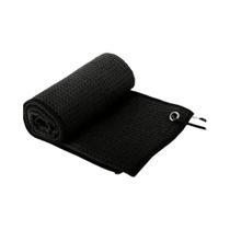 Toalha De Golfe Absorvente De Secagem Rápida 30x30cm Com Padrão Waffle E Clipe Para Limpeza De Bolsa