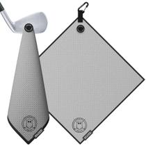 Toalha de golfe Ghost Golf Magnetic Ultra-Absorvente Microfibra Toalha de golfe Ghost Golf Magnetic Ultra-Absorvente Microfibra