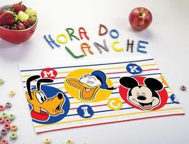 Toalha de Lancheira Infantil Estampada Mickey 24 cm X 42 cm com 12 Peças - Lepper Toalha de Lancheira Infantil Estampada Mickey 24 cm X 42 cm com 12 Peças - Lepper