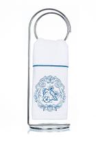 Toalha de Lavabo Bordado Concha Super Luxo