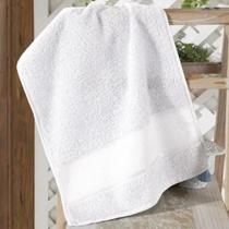 Toalha de Lavabo Felpuda p/Bordar Torino II 100% Algodão 30cm x 45cm Dohler - Branco Toalha de Lavabo Felpuda p/Bordar Torino II 100% Algodão 30cm x 45cm Dohler - Branco