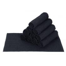 Toalha De Manicure E Pedicure 28x45cm Salão Beleza P-unha - Preto Toalha De Manicure E Pedicure 28x45cm Salão Beleza P-unha - Preto