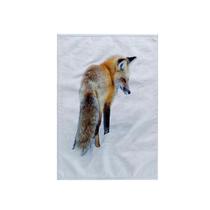 Toalha de mão 3dRose 3D Rose Red Fox no inverno 38x56cm