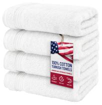 Toalha de mão American Veteran Towel 100% algodão, conjunto de 4