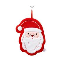 Toalha De Mão De Veludo Coral Absorvente De Natal Boneco De Neve, Pano De Prato Macio Para Pendurar,