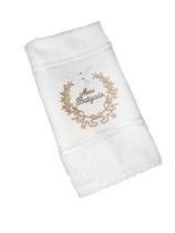 Toalha de Mão Dohler Artesanalle Bordada Meu Batizado Espirito Santo Religioso Picueta - Döhler