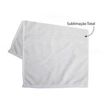 Toalha de mão (lavabinho) sublimação total - Branca 27x43cm Toalha de mão (lavabinho) sublimação total - Branca 27x43cm