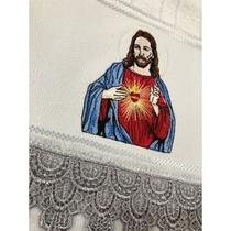 Toalha de Mão Religiosa, Avulsa para Lavabo, envio rápido