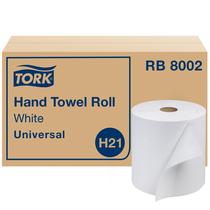Toalha de mão Roll Universal White 100% fibra reciclada Toalha de mão Roll Universal White 100% fibra reciclada