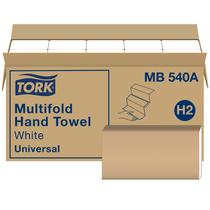 Toalha de mão Tork Multifold Branca H2 Universal 100% Reciclada