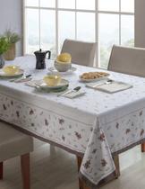 Toalha de Mesa 12 Lugares 160x350m Macchiato Kacyumara