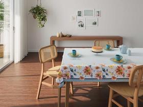 Toalha de mesa 1,40m x 2,10m retangular Lepper POP