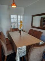 Toalha De Mesa 2,00m X 1,40m Plastico Metálica Impermeável