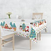 Toalha de Mesa 4 Lugares 1,50 x 1,50 Perfeita Para Sala de Jantar Toalha de Mesa 4 Lugares 1,50 x 1,50 Perfeita Para Sala de Jantar
