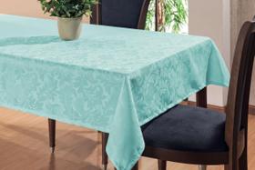 Toalha De Mesa 4 Lugares Jacquard Tecido Grosso Retangular