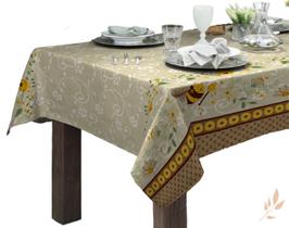 Toalha De Mesa 4 Lugares Quadrada Premium Linhão 1,40x1,40m