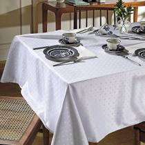 Toalha de mesa 4 lugares Quadrada Requinte 1,40m x 1,40m - Dohler