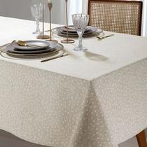Toalha De Mesa 6 Lugares Dohler Clear Linhares 1,60x2,20m Toalha De Mesa 6 Lugares Dohler Clear Linhares 1,60x2,20m
