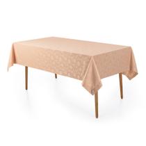 Toalha de Mesa 6 Lugares Karsten Easy Wash Victória Rosé