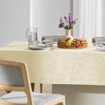 Toalha de Mesa 6 Lugares Karsten Sempre Limpa Urban Natural Toalha de Mesa 6 Lugares Karsten Sempre Limpa Urban Natural