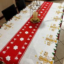 Toalha De Mesa 6 Lugares Retangular 6 Cadeiras 2,15m X 1,45m