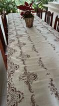 Toalha De Mesa 6 Lugares Retangular 6 Cadeiras 2,15m X 1,45m