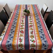 Toalha De Mesa 6 Lugares Retangular 6 Cadeiras 2,15m X 1,45m